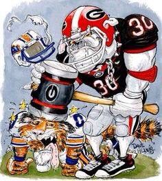 Georgia at Auburn – College Football Predictions