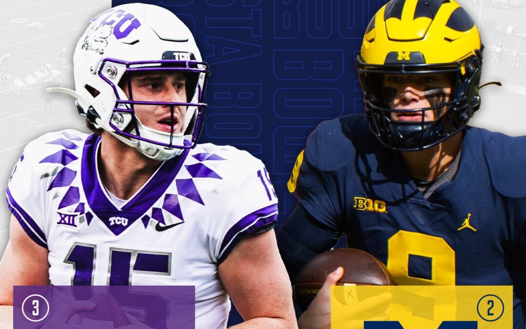 2022 Fiesta Bowl – TCU vs Michigan