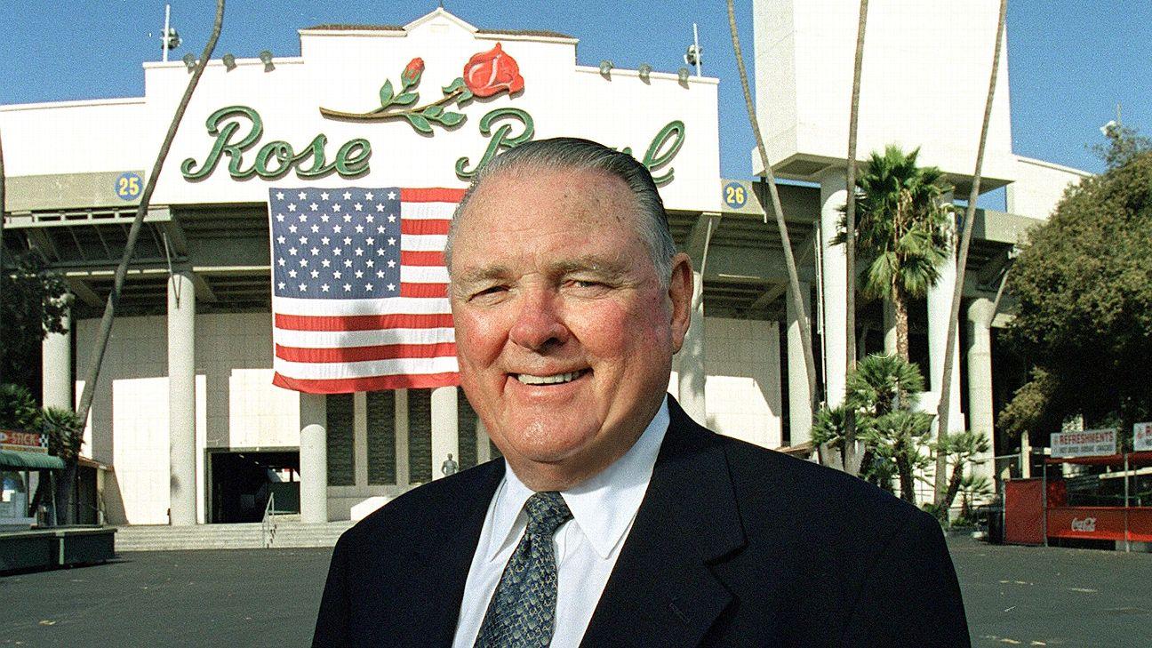 keith jackson rose bowl